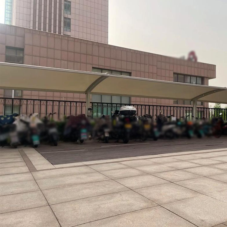 康保县膜结构电动车棚