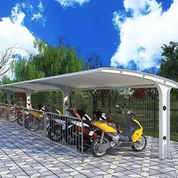 康保县膜结构电动车棚